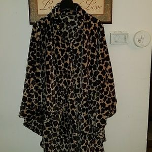 Fleece Poncho